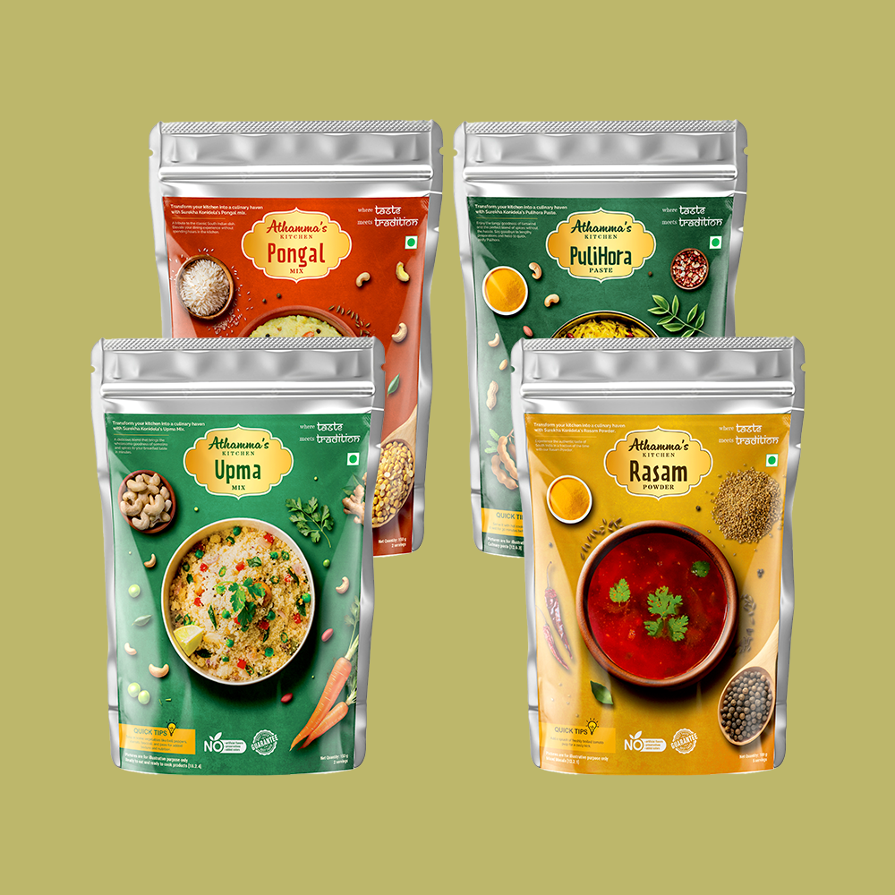 Combo Pack of 4 Athammas Kitchen